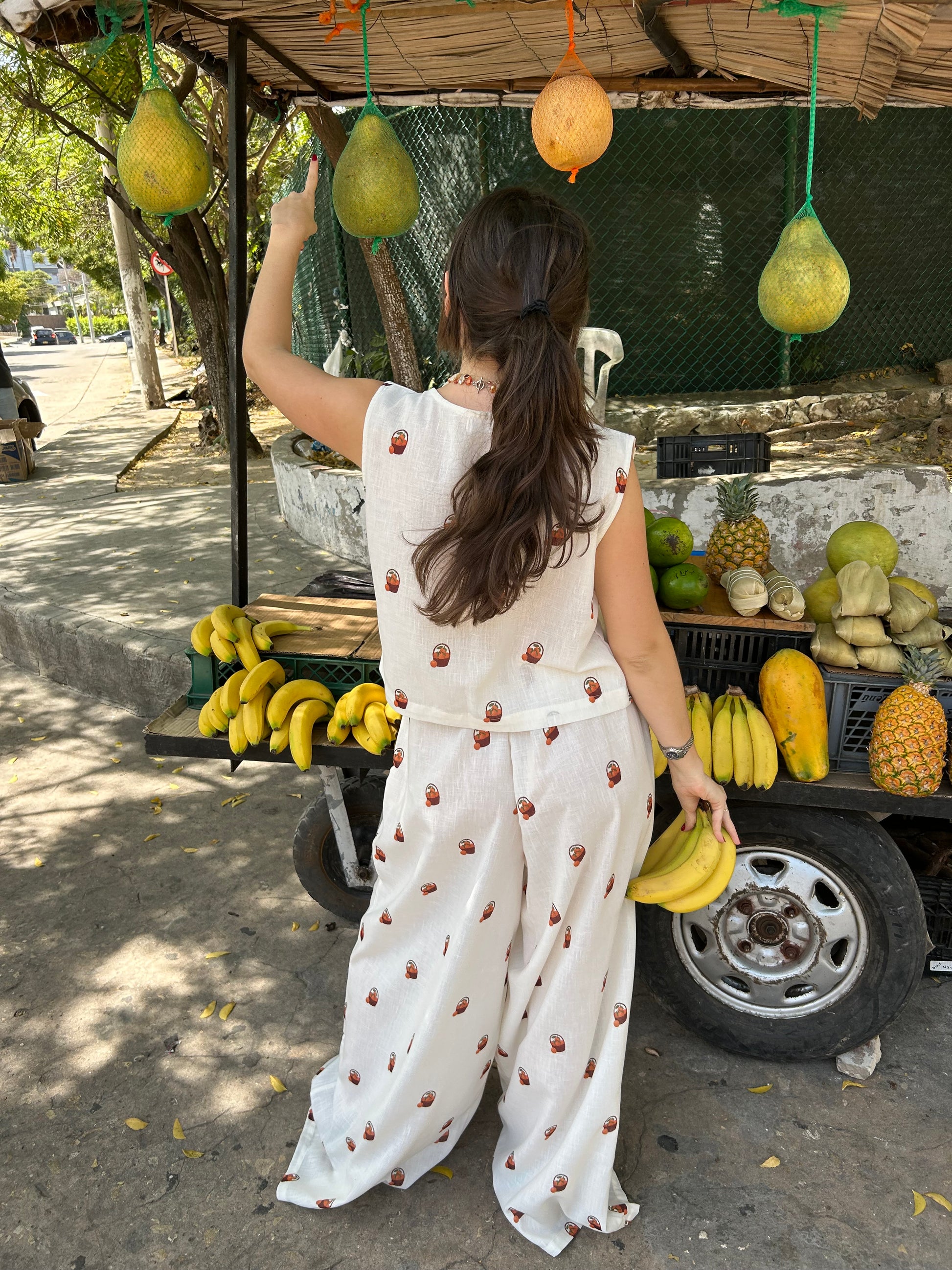 Pantalon Kika Naranjas